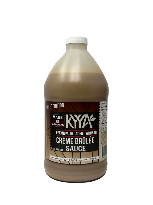 Creme Brulee Sauce- 64oz Bottle