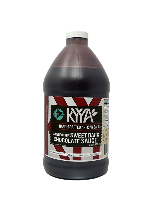 Single Origin Ecuador Chocolate Sauce- 64oz Bottle