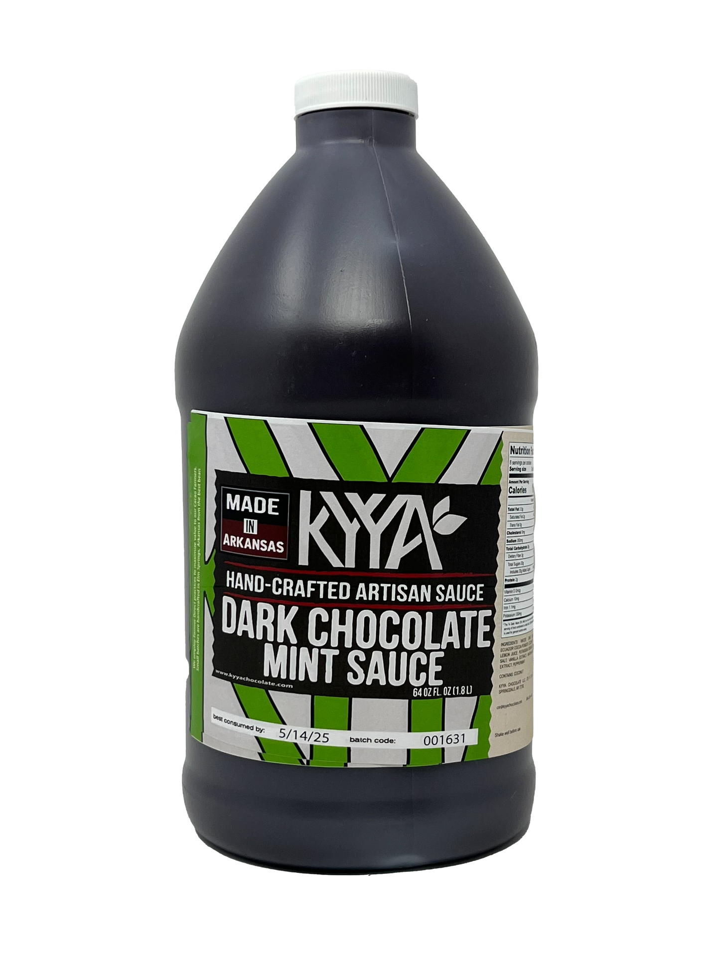 Single Origin Dark Chocolate Mint- Limited Edition- 64oz Bottle