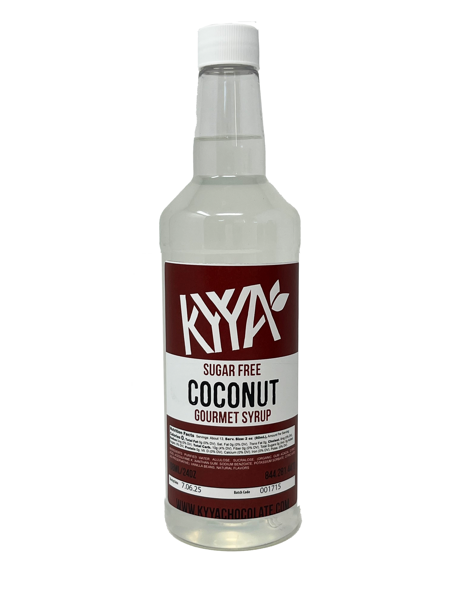 Sugar Free Coconut Gourmet Syrup